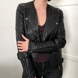 Topshop Faux leather Jacket
